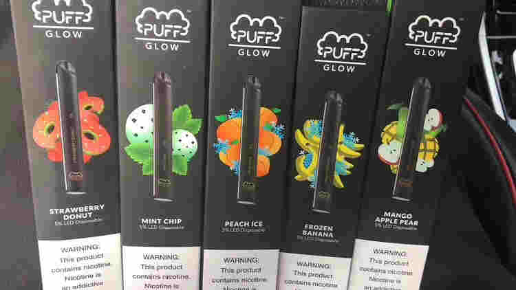 puff glow一次性電子煙